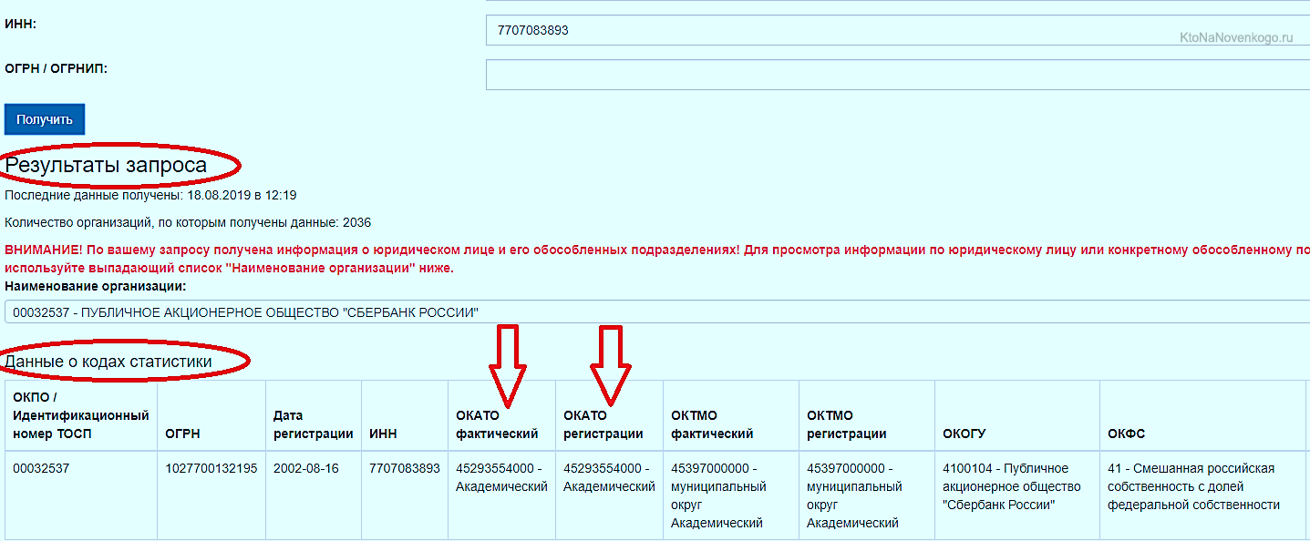 Когда меняется октмо?