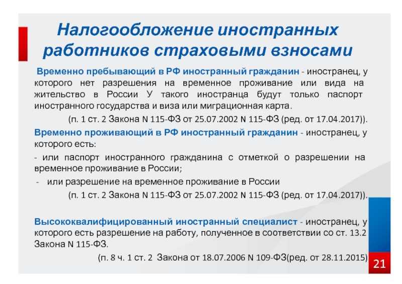 Какие налоги платят мигранты в 2024 году