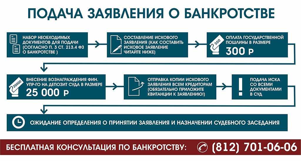 Банкротство физических лиц в 2024 году: пошаговая инструкция