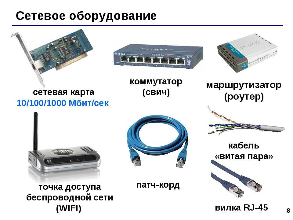 Сетевое оборудование для компьютерных и локально-вычислительных сетей