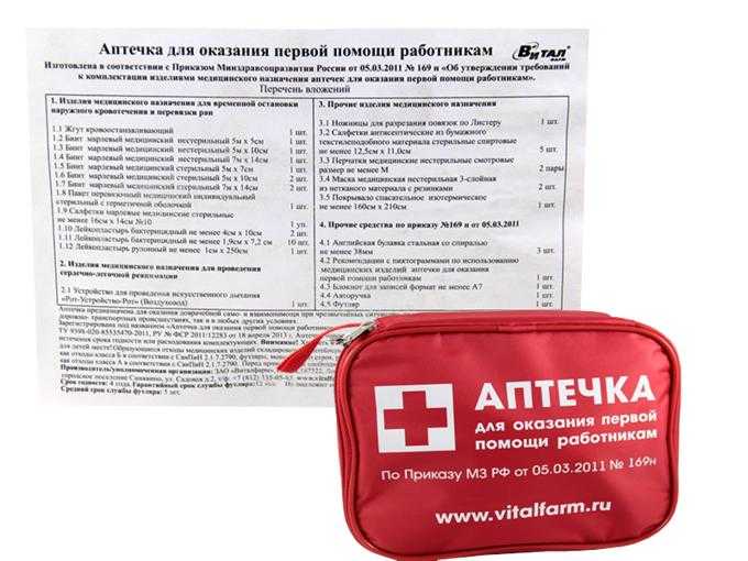 Лист проверки аптечек. образец приказа по аптечкам на предприятии