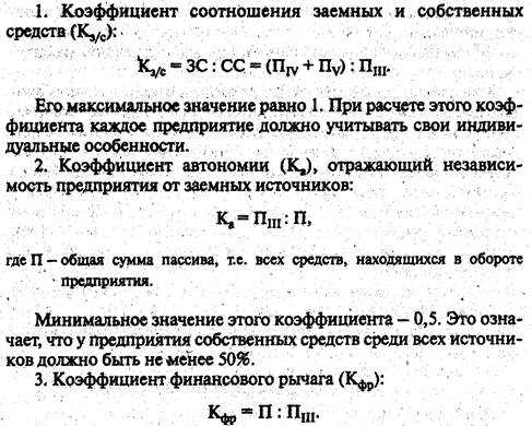 Анализ финансового состояния компании. часть 1