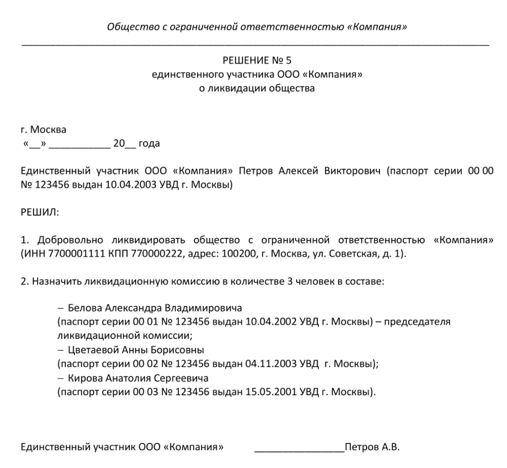 Ликвидация ооо в 2024 году: пошаговая инструкция