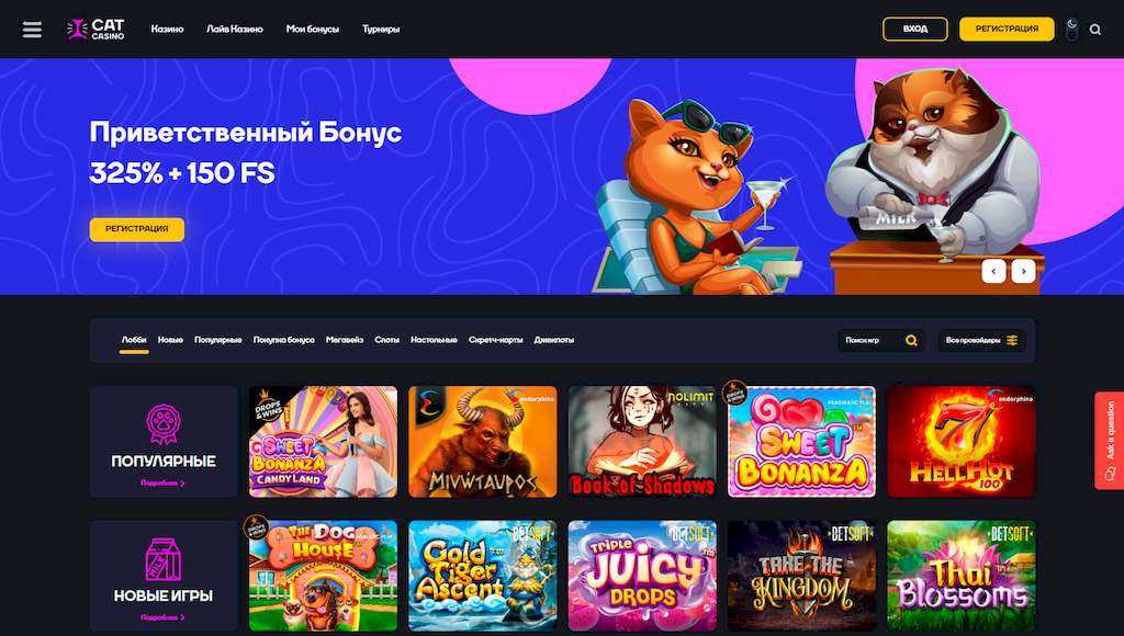 Cat casino официальный сайт - кэт казино зеркало для регистрации