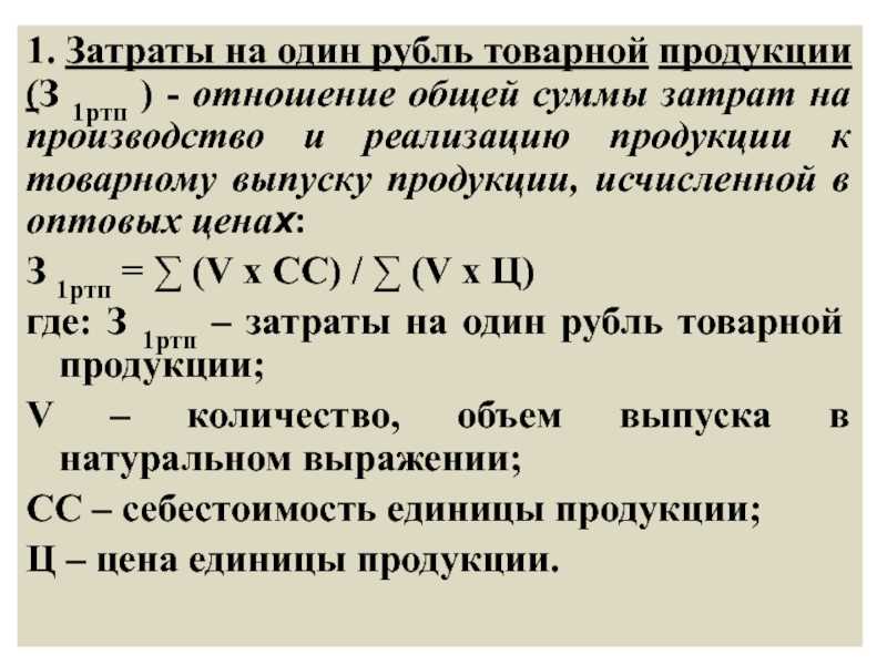 Материальные затраты