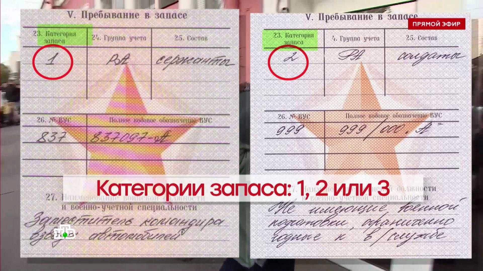 Категории запаса в военном билете: разъяснение, мобилизация и их значения | басакинское сельское поселение чернышковского муниципального района