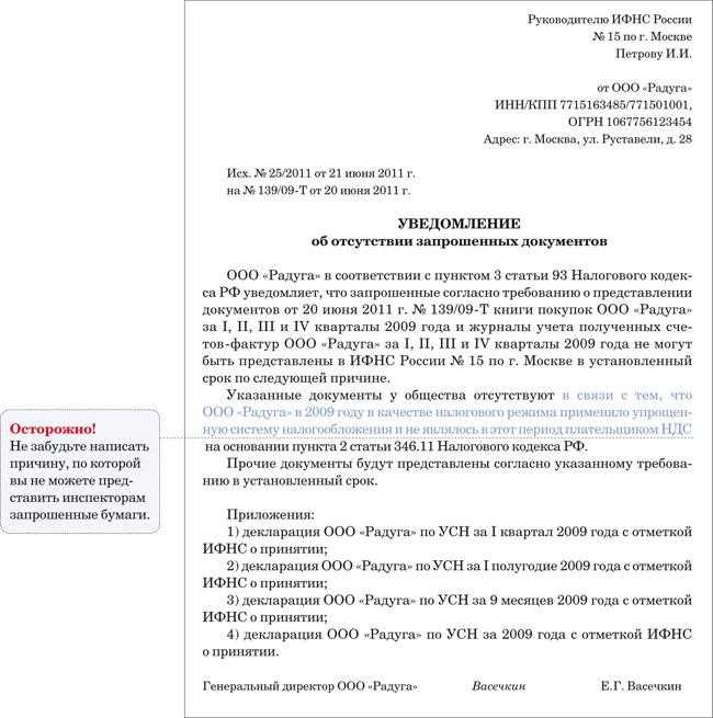 Какими бывают требования фнс: виды и условия