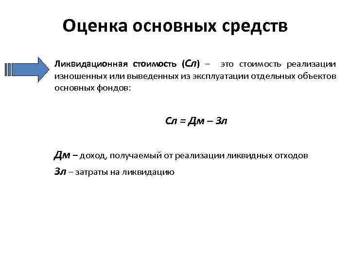 Ликвидационная стоимость: что это, формула и важные моменты оценки имущества предприятия
