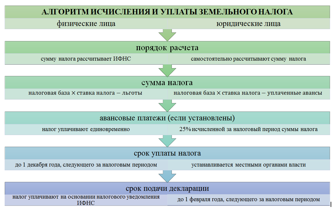 Земельный налог за 4 квартал 2023 - порядок и сроки уплаты – «моё дело»