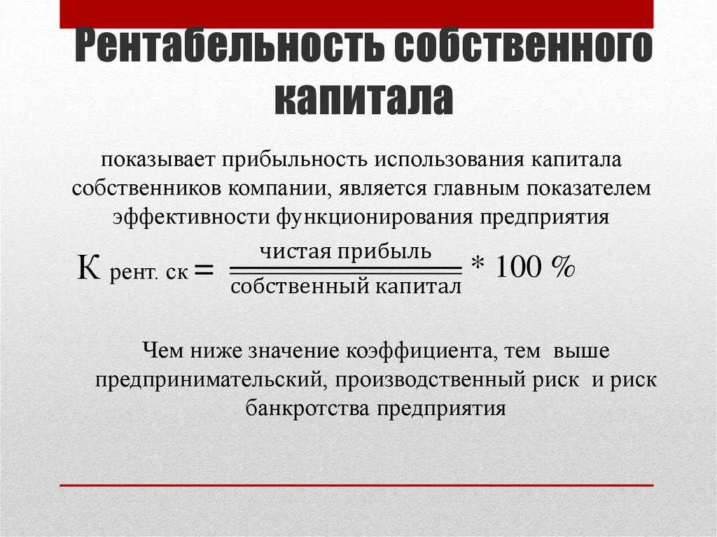 Рентабельность собственного капитала: что показывает, как её рассчитать и анализировать / skillbox media