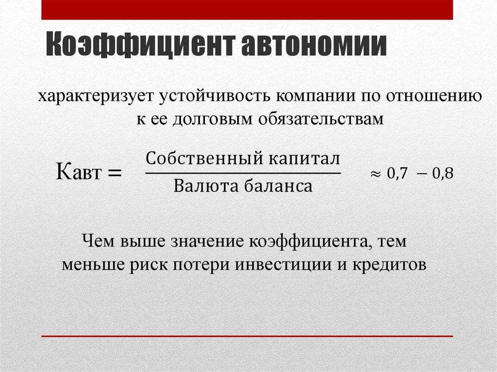 Типы финансовой устойчивости предприятия