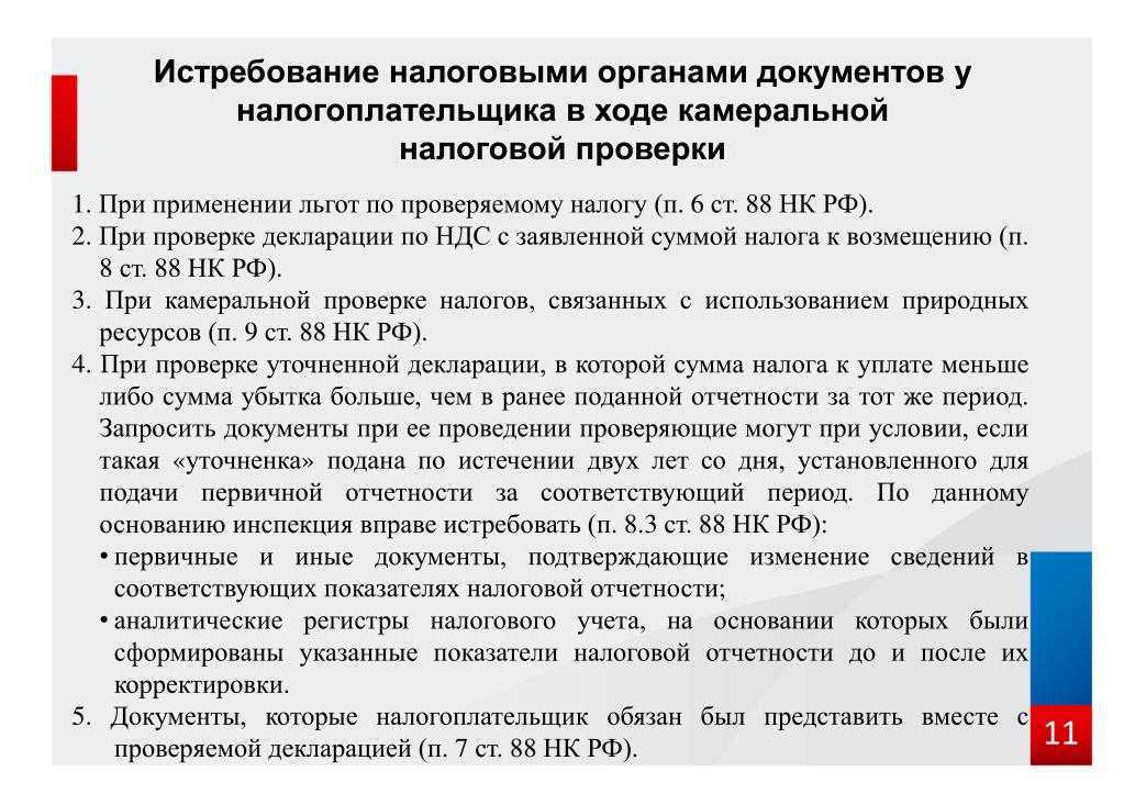 Истребование документов налоговыми органами: порядок, сроки и возможные нарушения