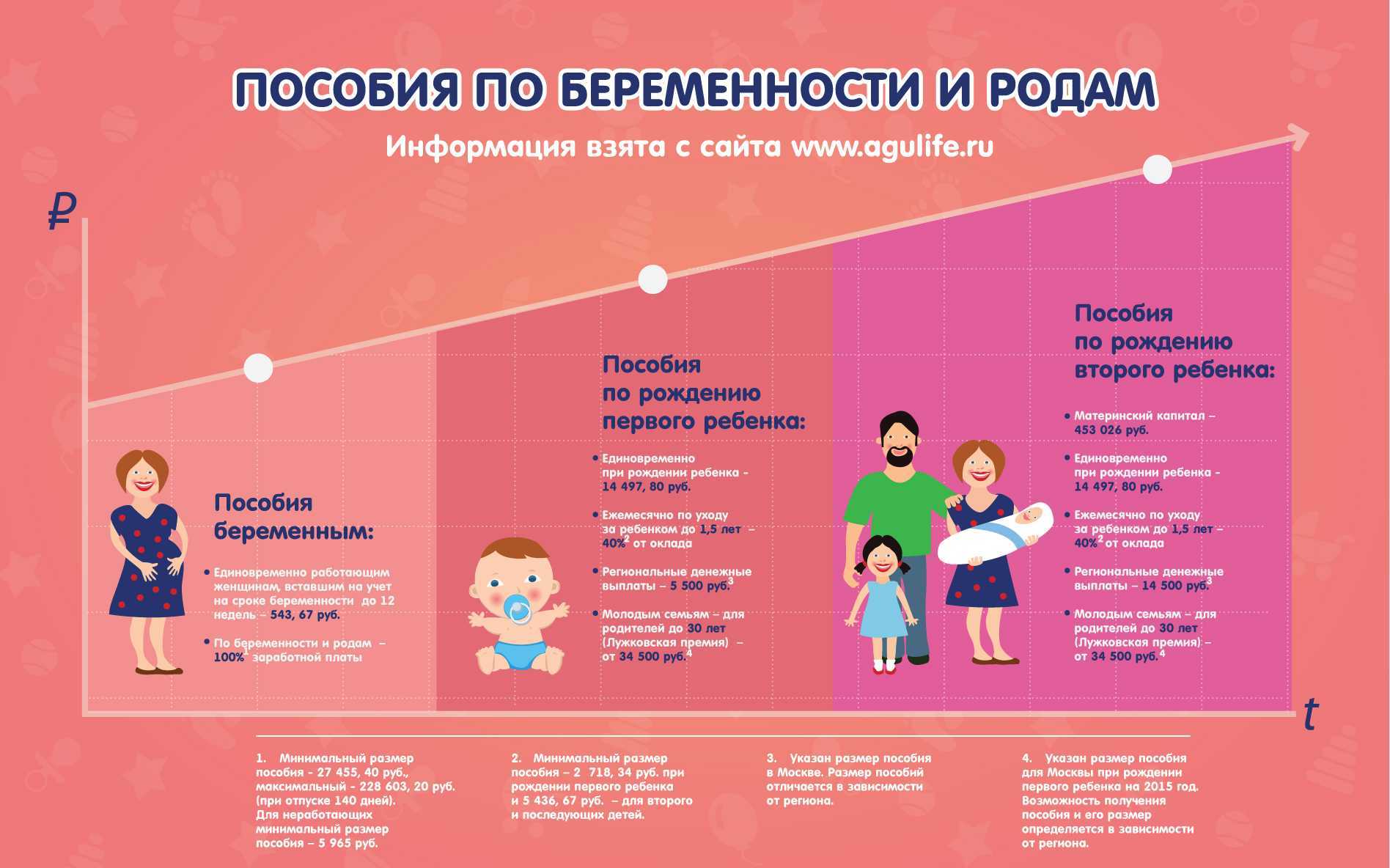 Декретные выплаты в 2024 году: размер пособия, сроки и условия получения и начисления, требования и правила оформления, необходимые документы, порядок и образец заявления